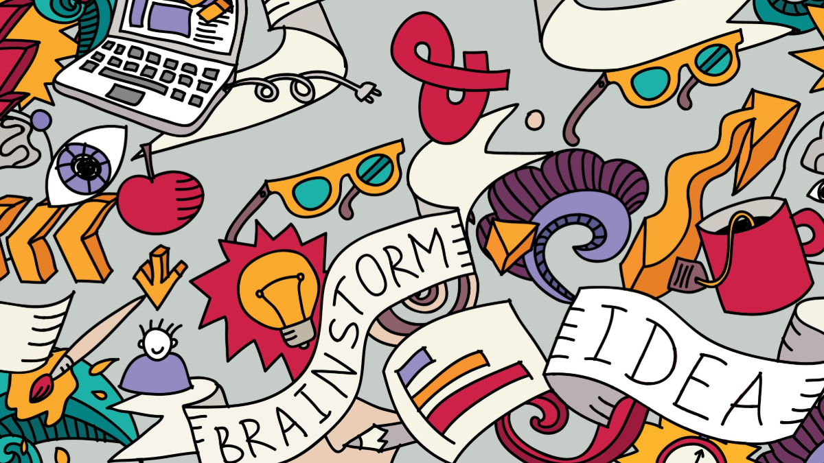 Colorful Awesome Illustrated Zoom background