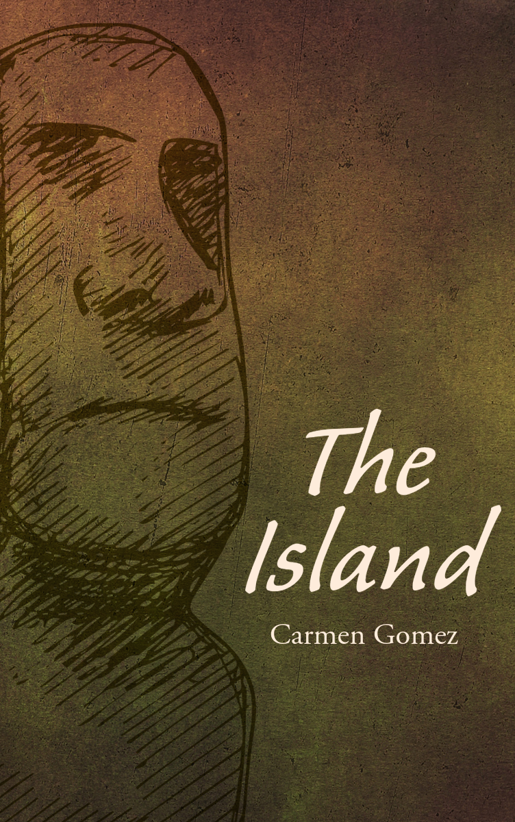 Green & Brown Statue The Island Book Cover