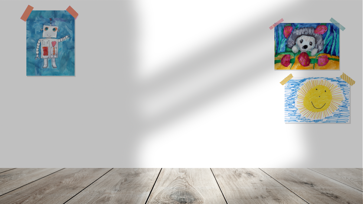 White Room Minimalistic Teacher Zoom Background