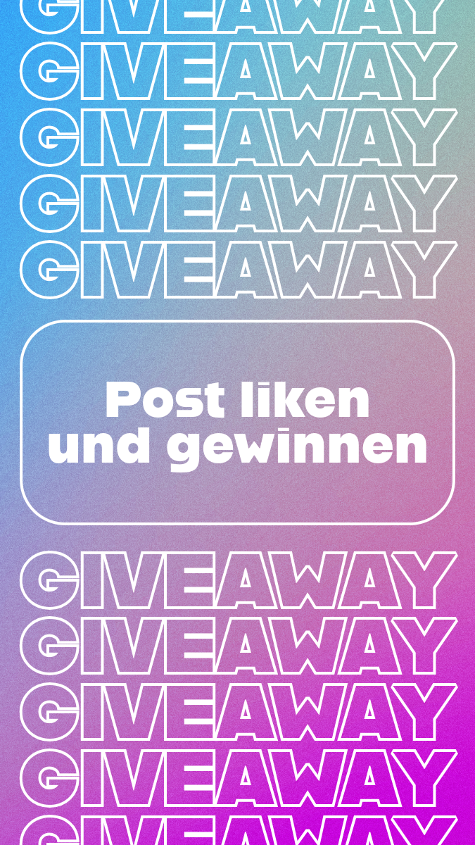 Colorful Gradient Bright Giveaway Instagram Story