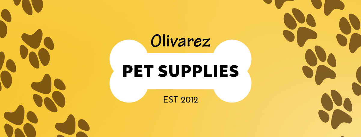 Yellow Black Brown Pet Supplies Facebook Page Cover