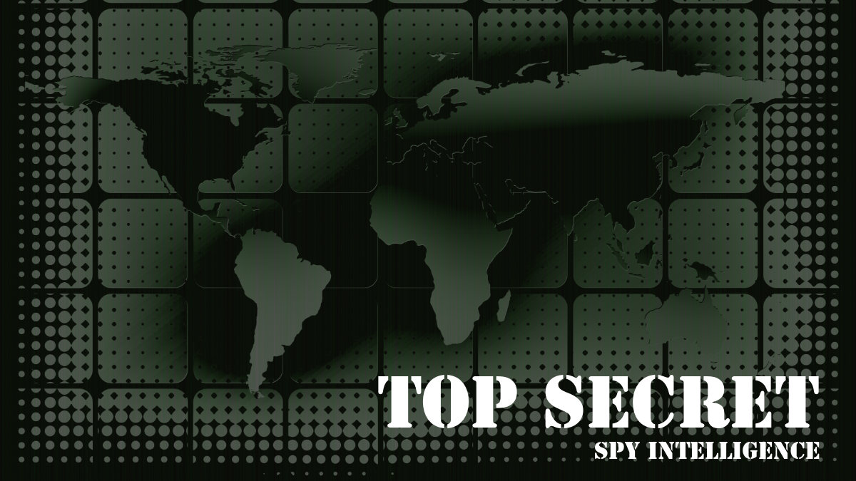 Earth Map Top Secret Spy Zoom Background