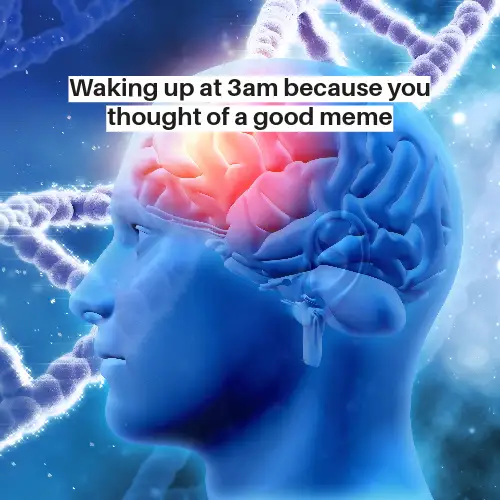 Blue and Pink Galaxy Brain Meme