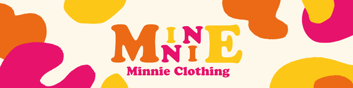 Orange and Pink Organic Blob Etsy Big Shop Banner