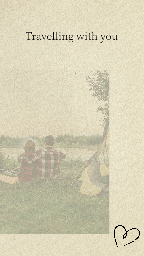 Cream Couple Travelling Photos Instagram Reel