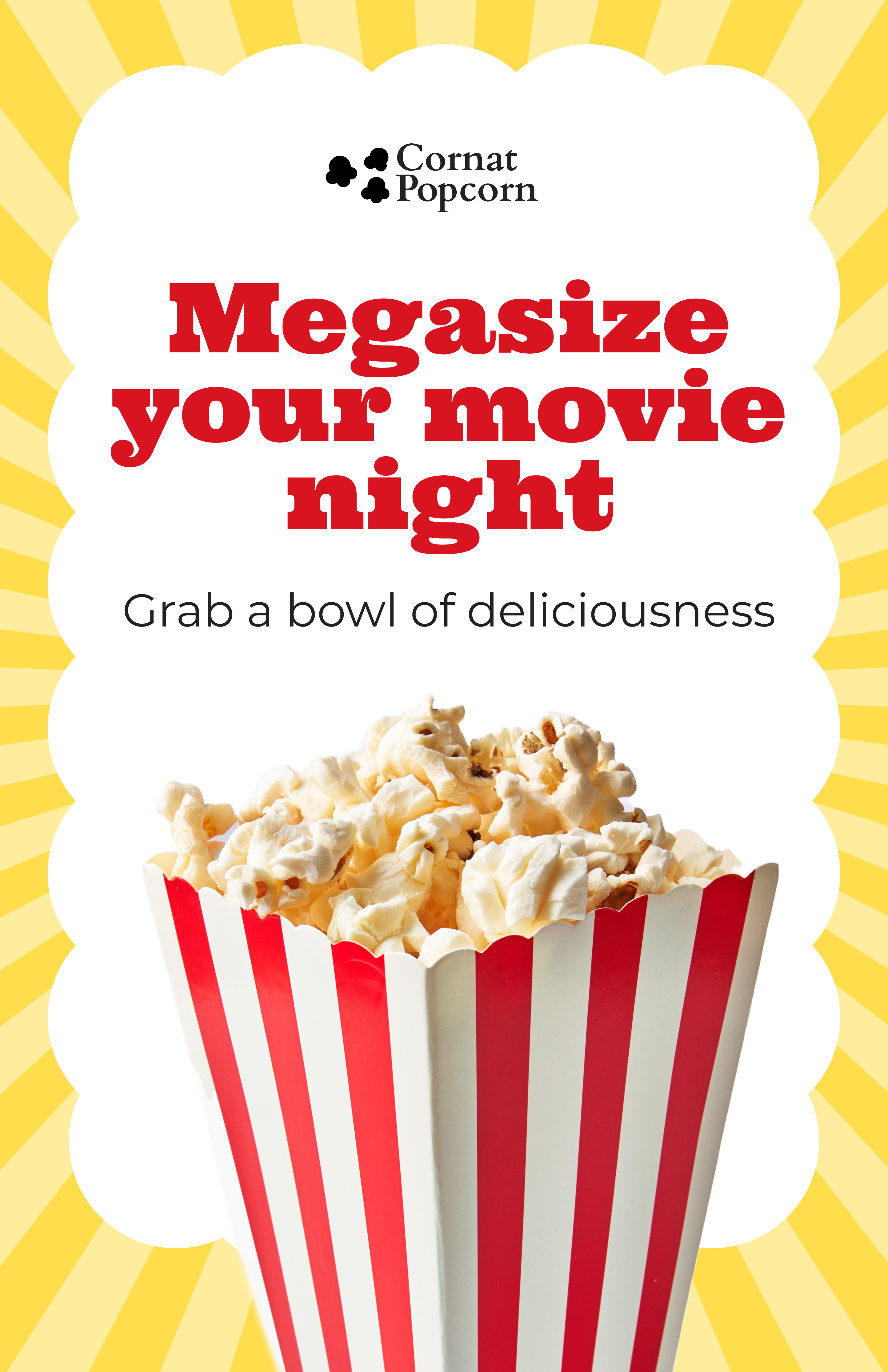 Yellow Point of Purchase Poster