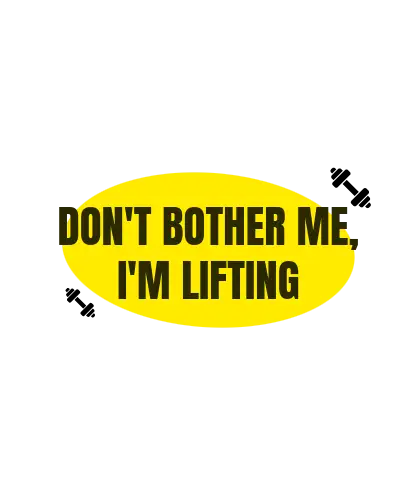 Yellow and Black Gym Tshirt