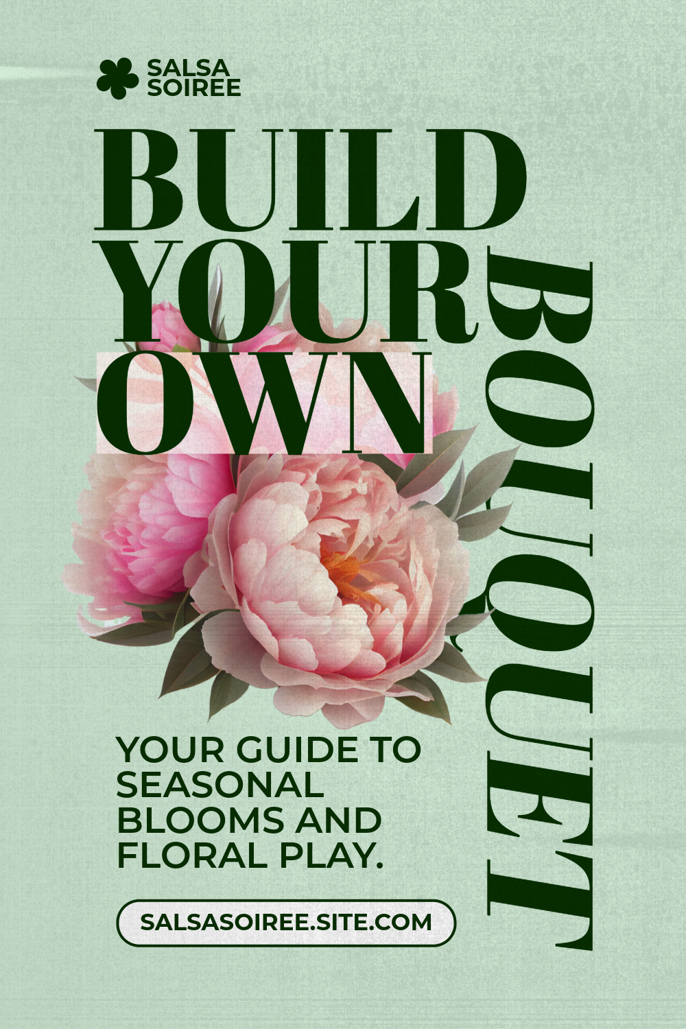 Green and Pink How to Make Flower Bouquet Pinterest