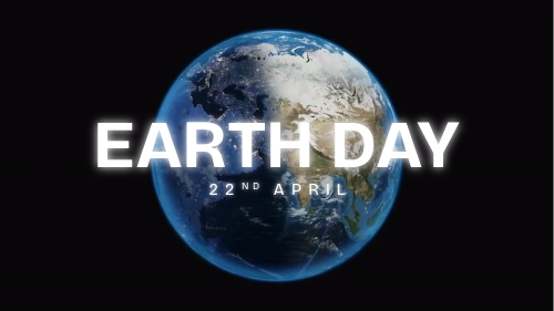 Glowing White Earth Day Youtube Video