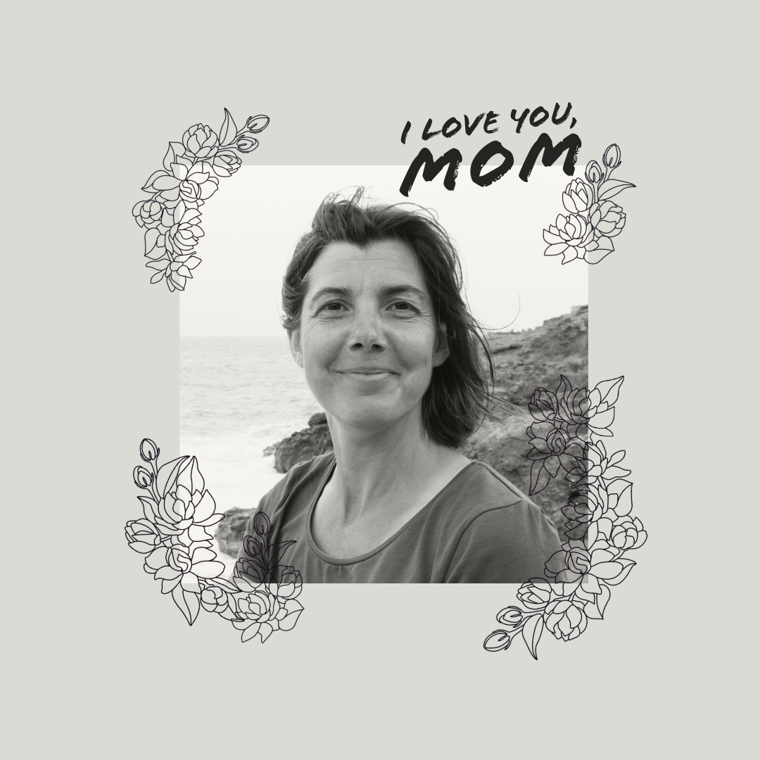 Gray and Black Mothers Day Instagram Square Post