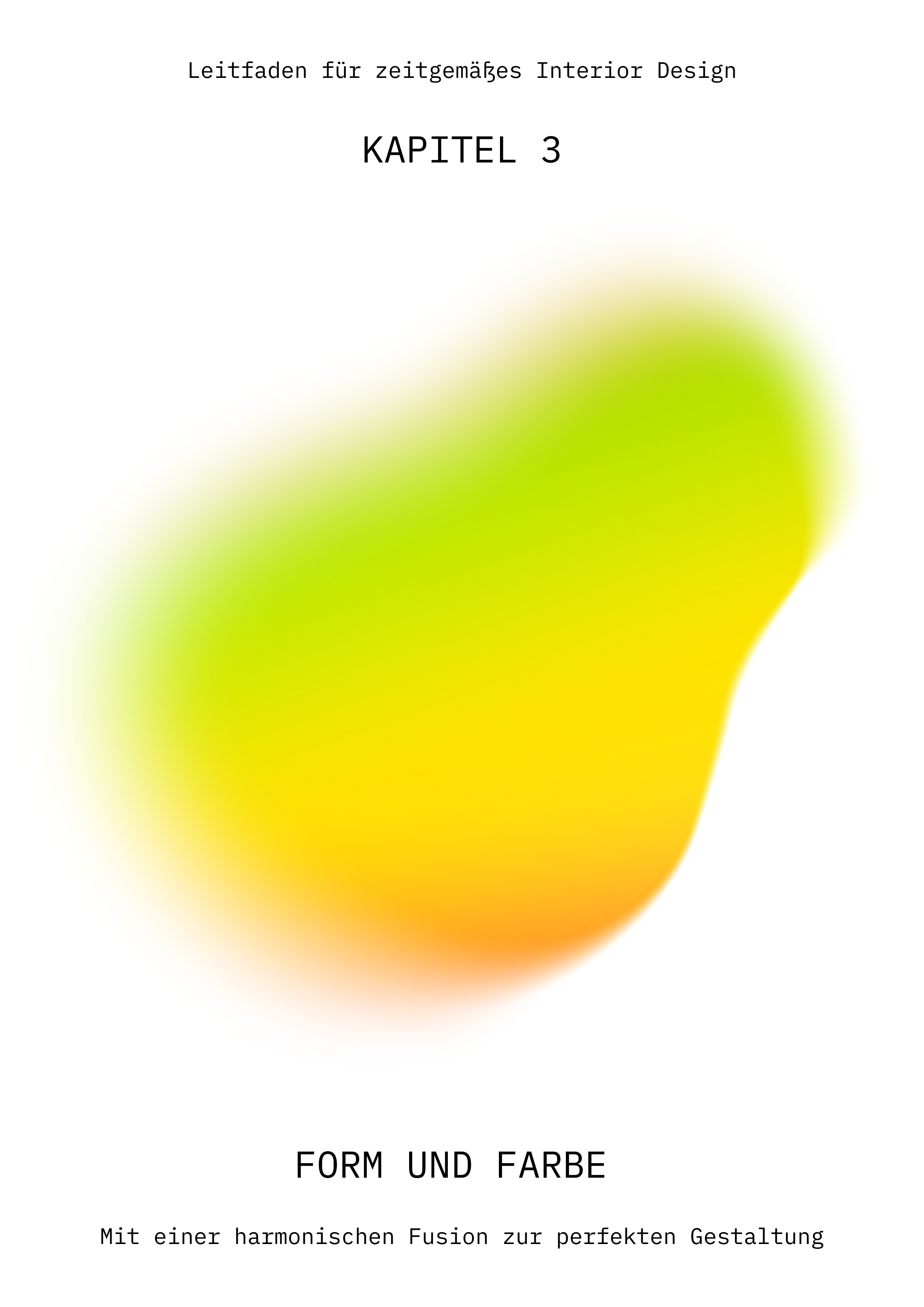 White Yellow Portfolio Divider Page