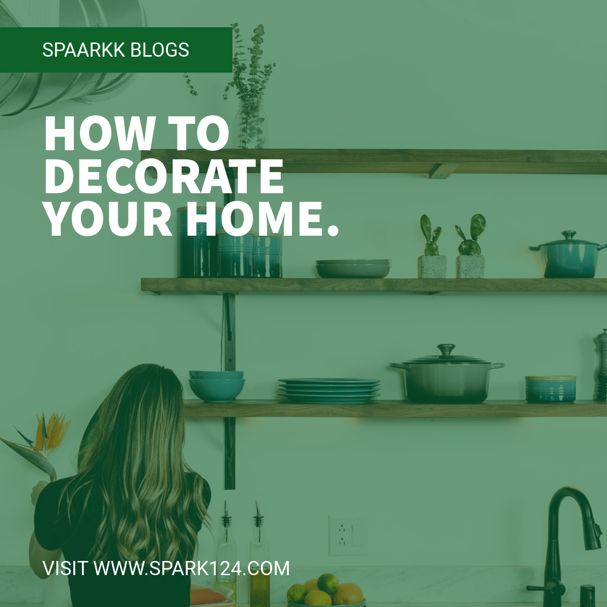 Green, Light Toned Home Docoration Tips Instagram Square