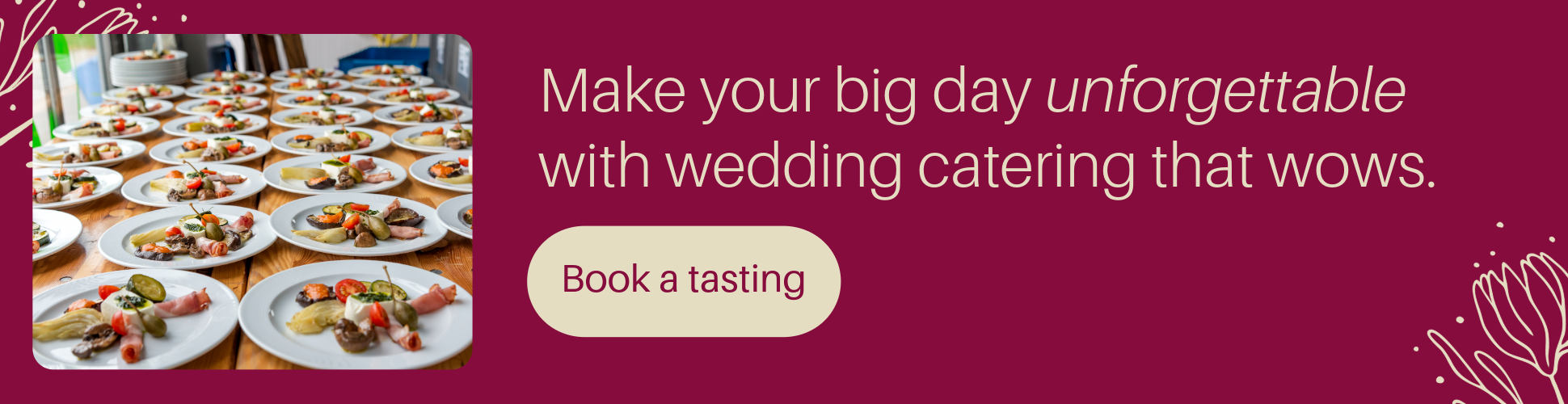 Red Hospitality Catering Services Billboard Ad