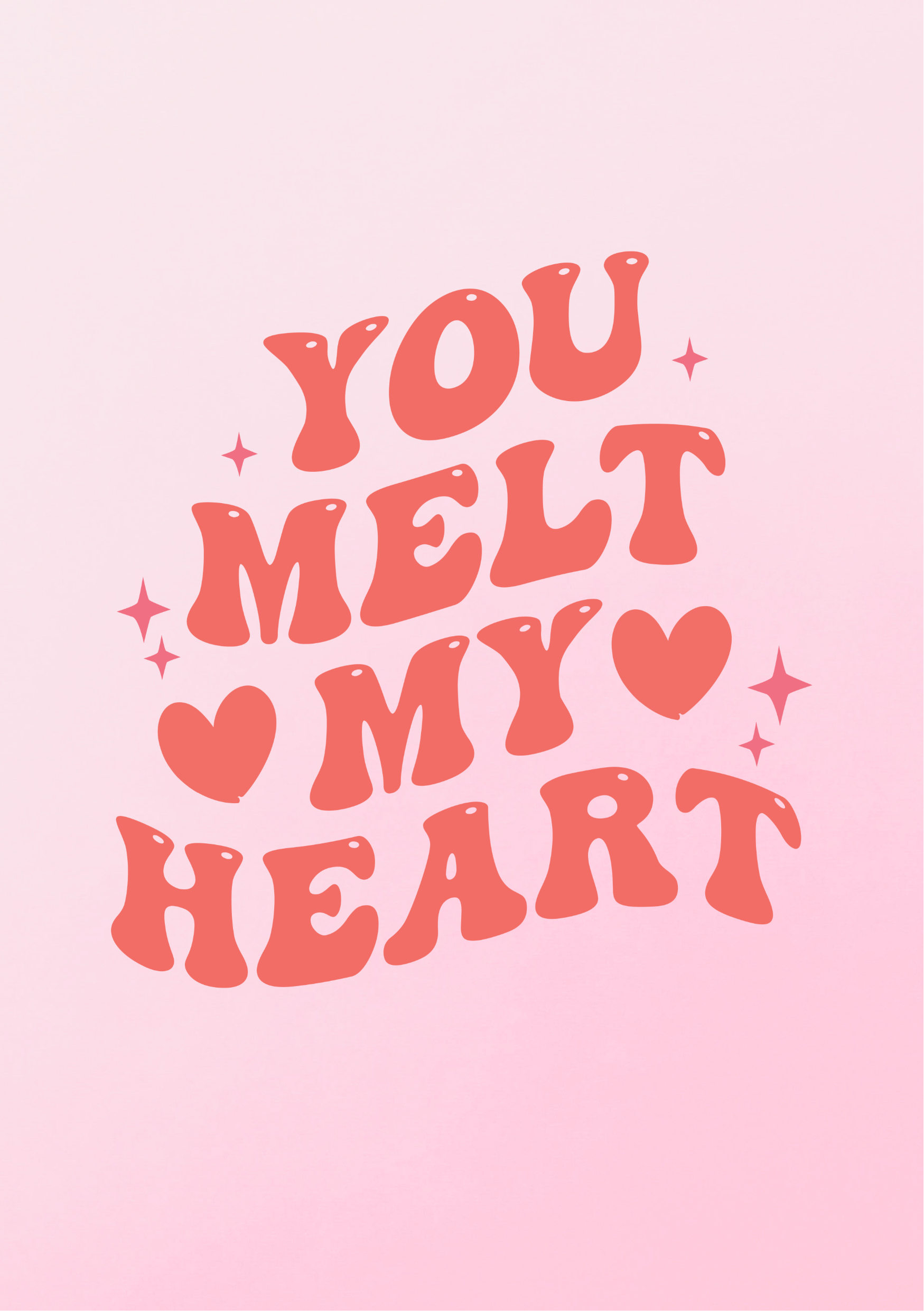 Pink Valentine's Day Card