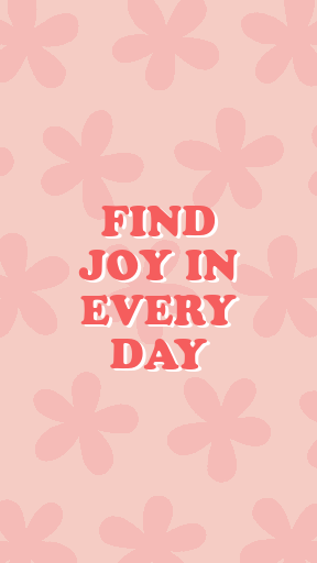 Pink Flowers Positive Affirmation Instagram Reel