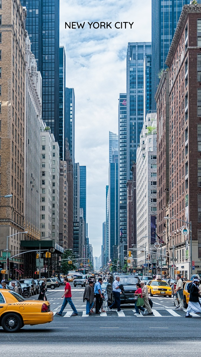 Blue New York City Mobile Wallpaper