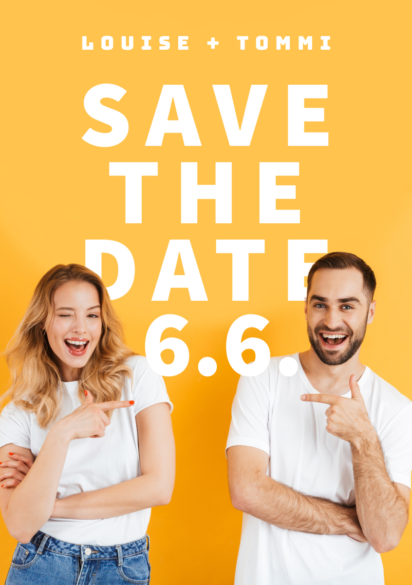 Save the Date Greeting Card