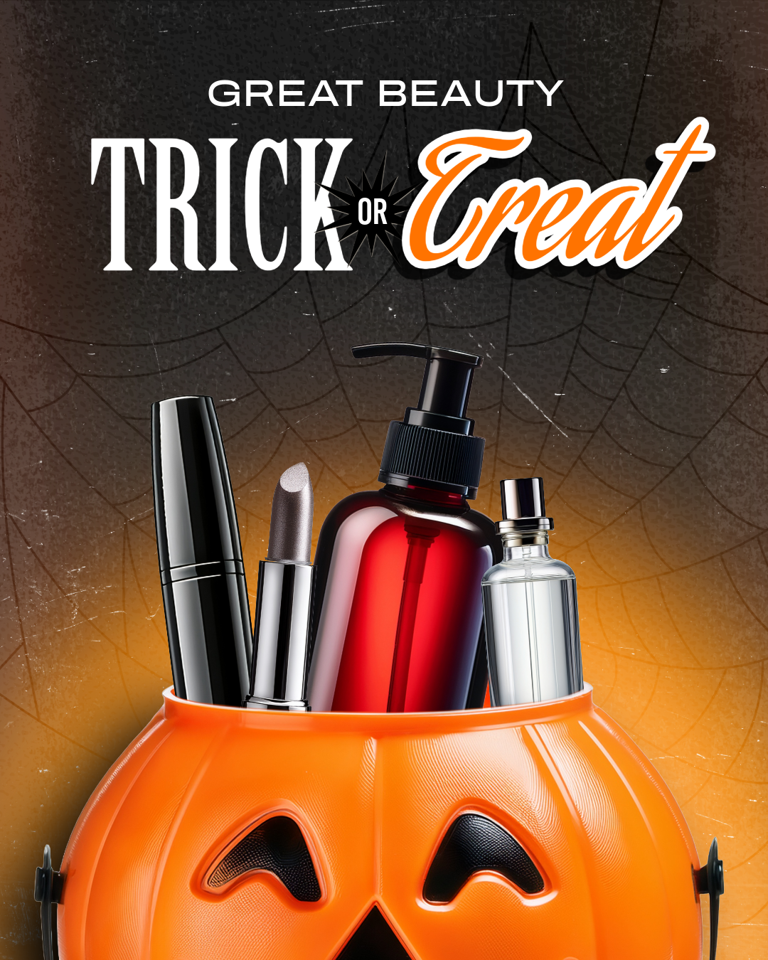 Black And Orange Halloween Bucket Trend