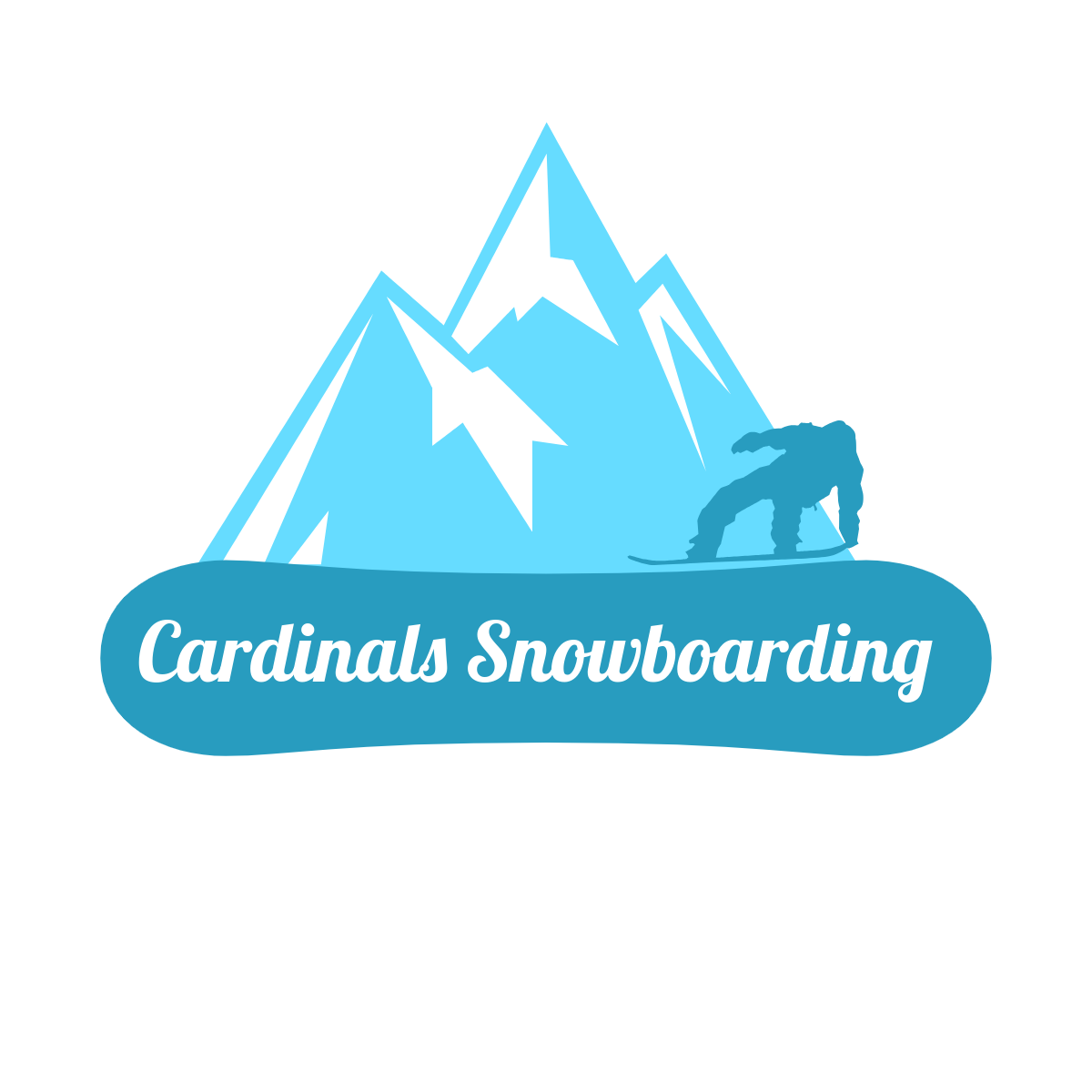 Blue Snowboarding Club Logo