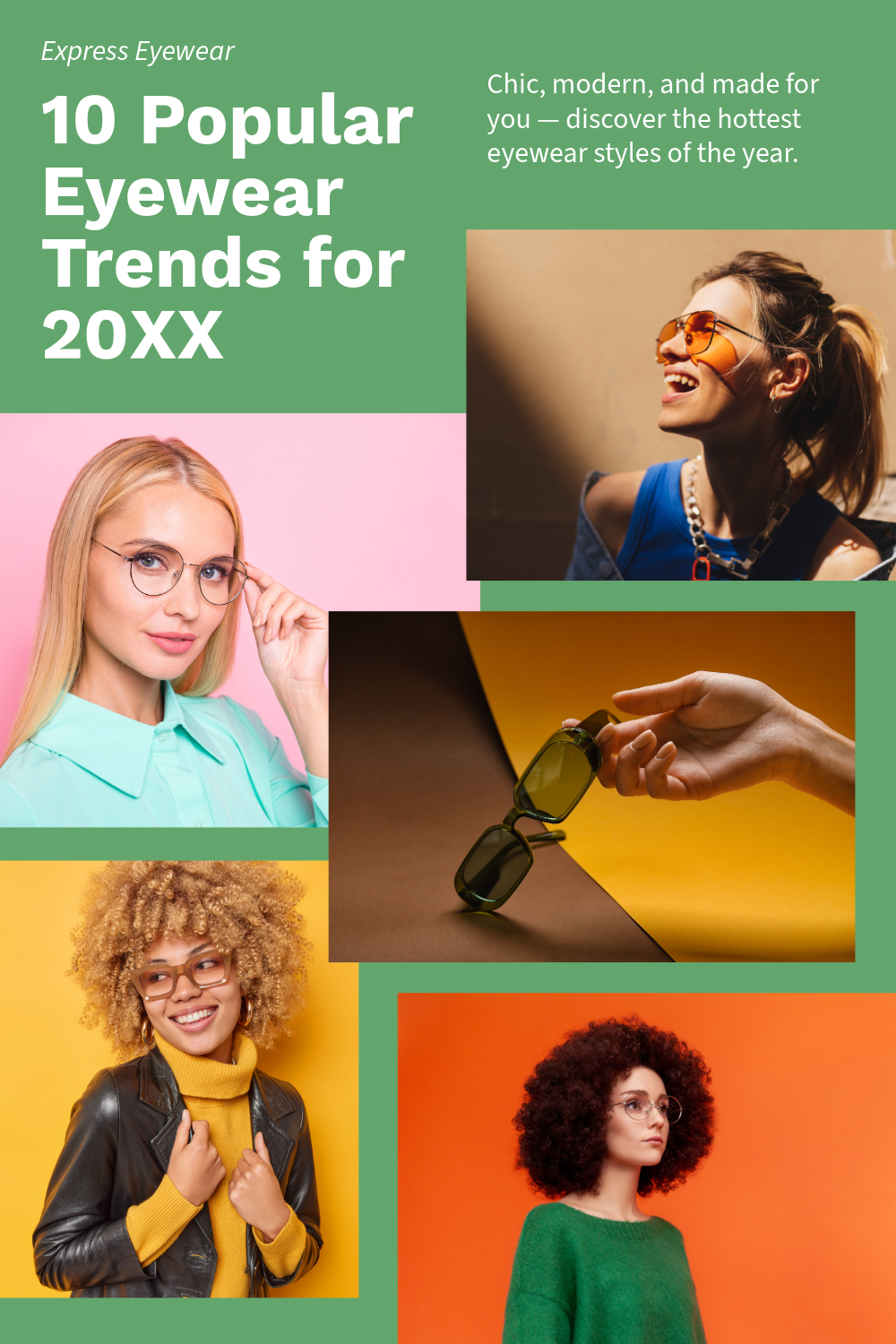 Green Healthcare Opticians Pinterest Post