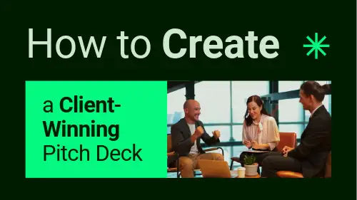 Black and Green Business Youtube Video