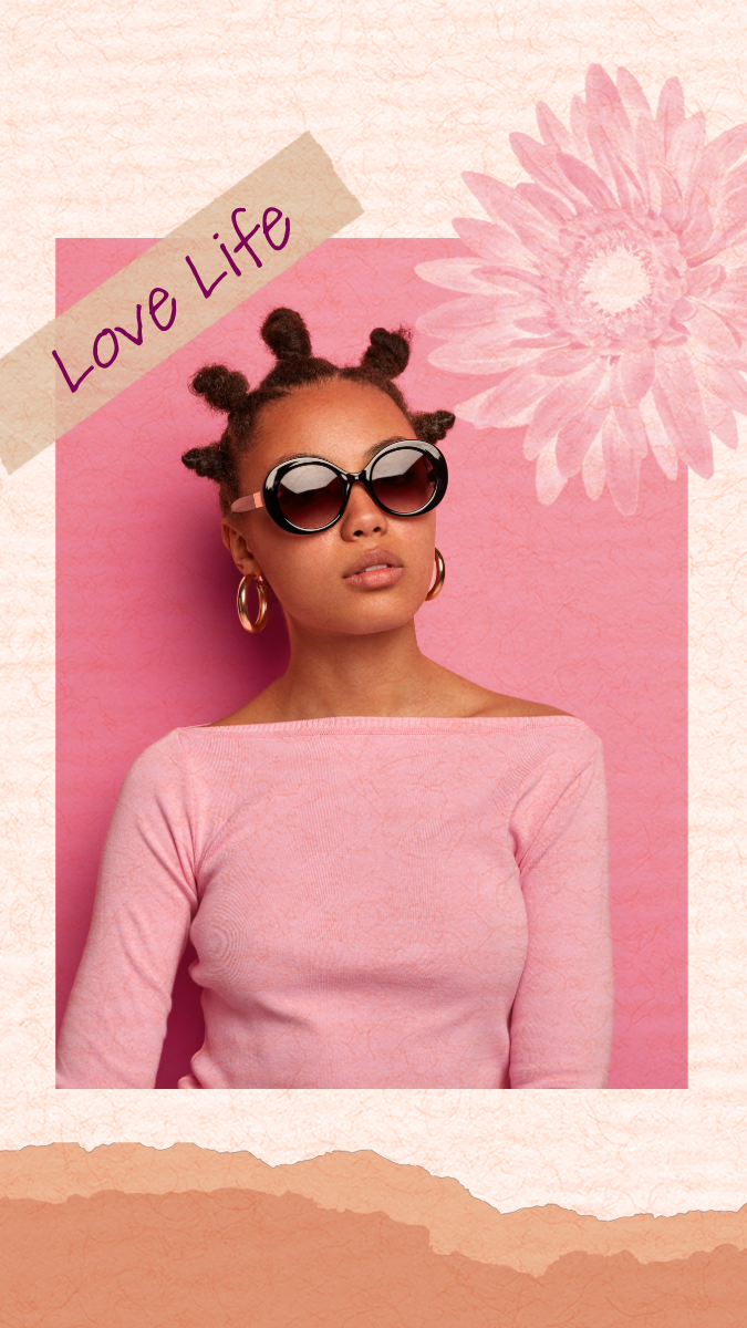 Pink Summery Model Love Life Wallpaper Mobile