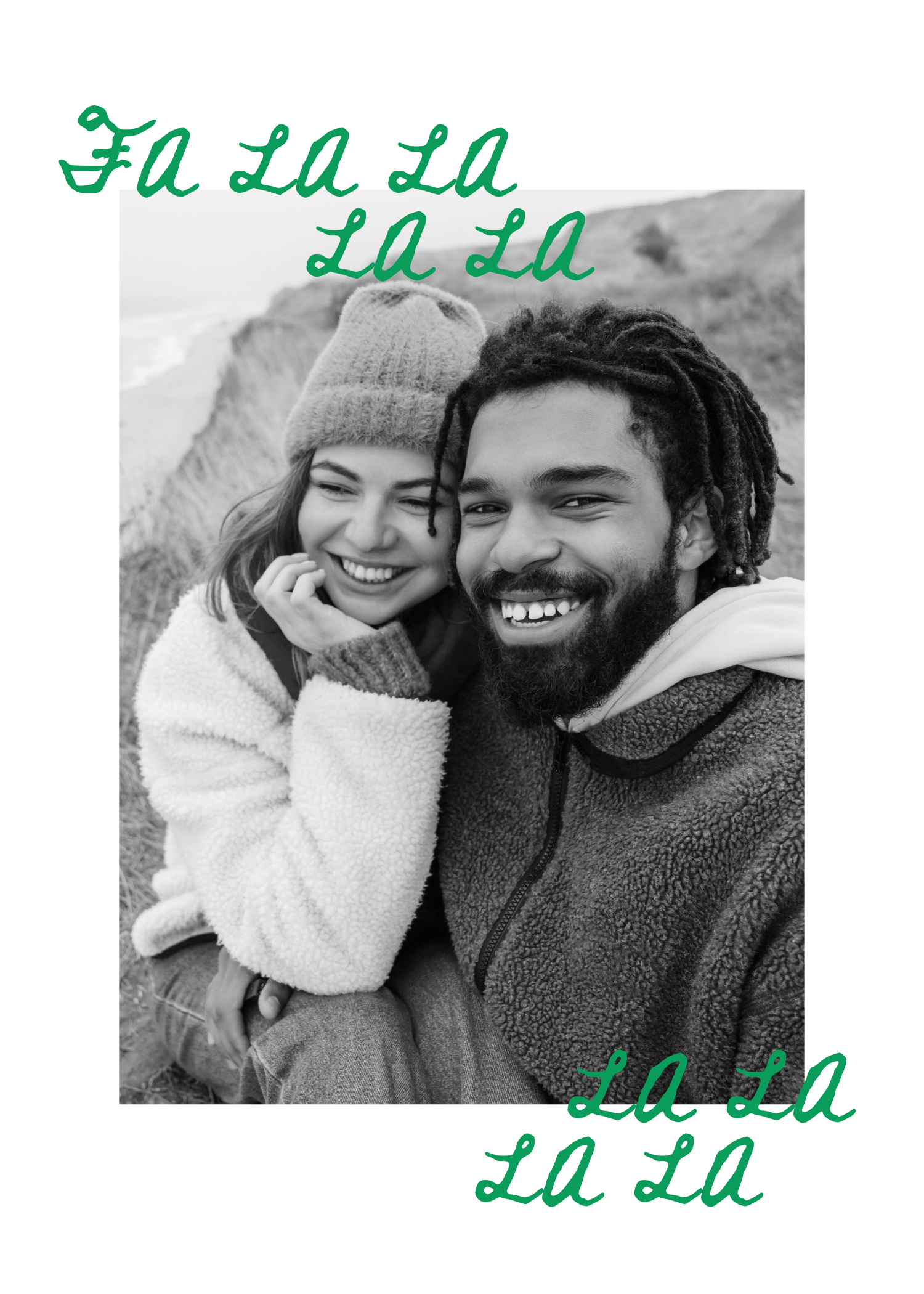 Green Holiday Card
