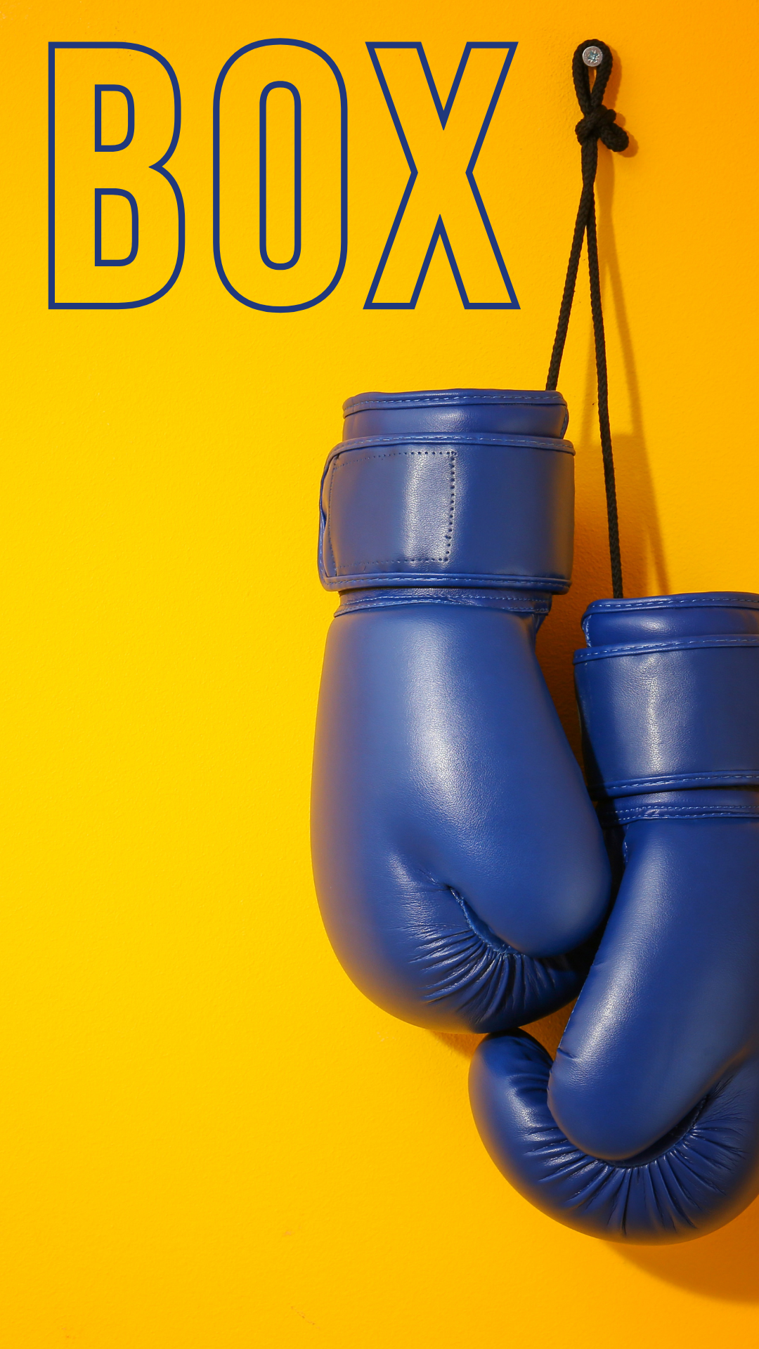 Yellow Boxing Code Snapchat Ad