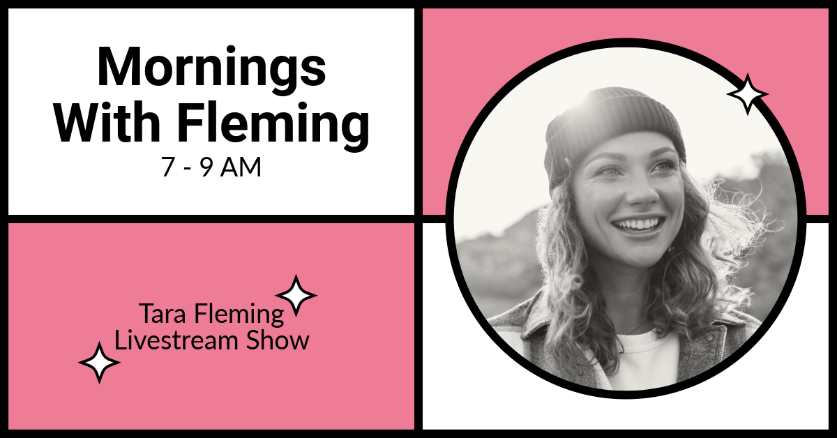 Pink & White Streamer Linkedin Blog Post