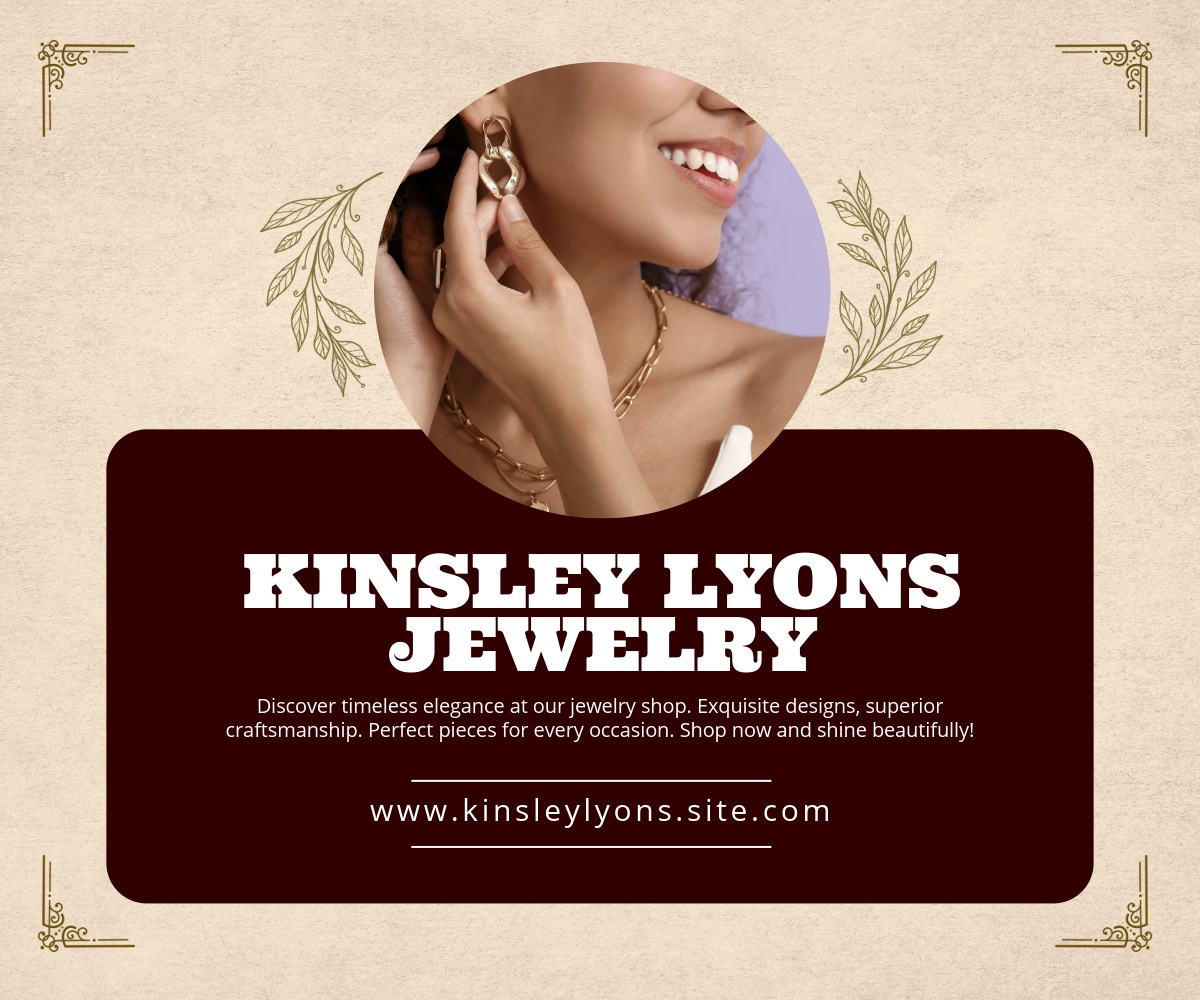 Brown Jewelry Shop Web Banner