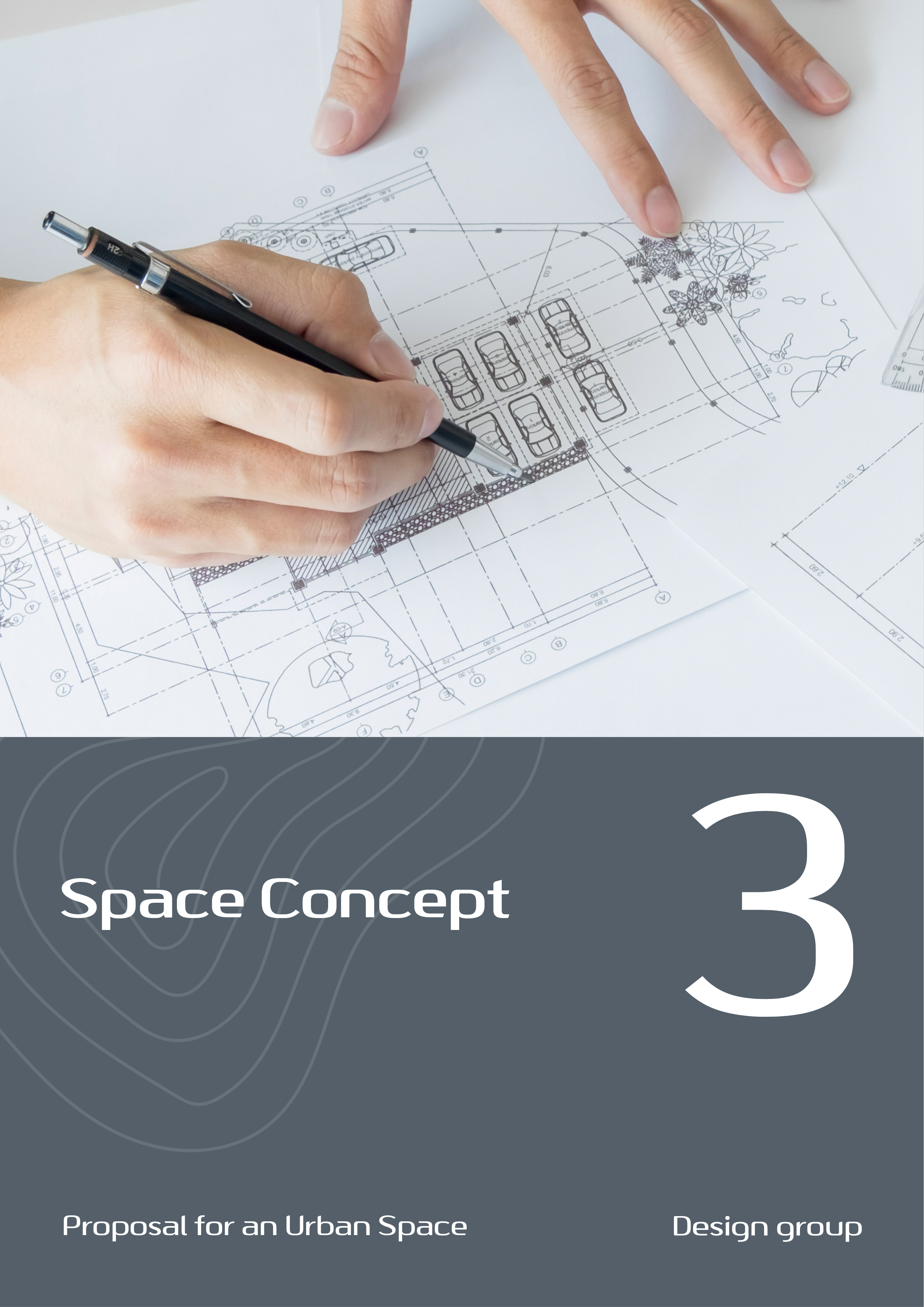 grey white Space divider page