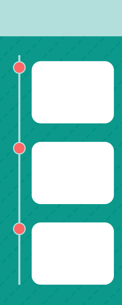 Green Red Data Points Infographic