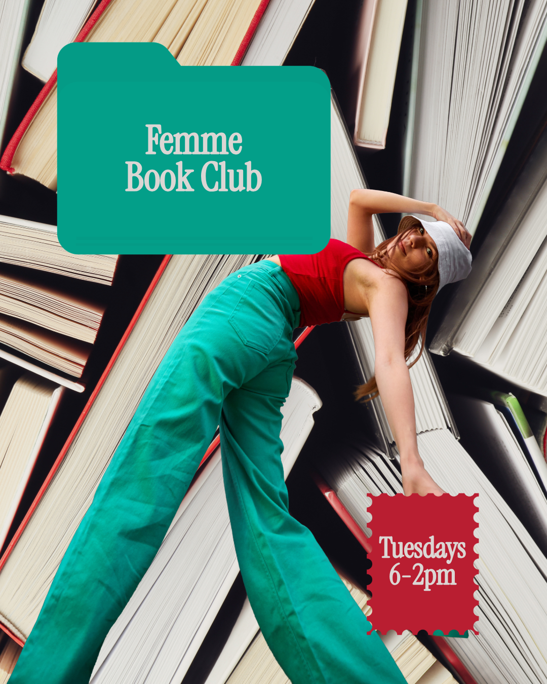 Cool and Powerful Surreal Silliness Book Club Ad