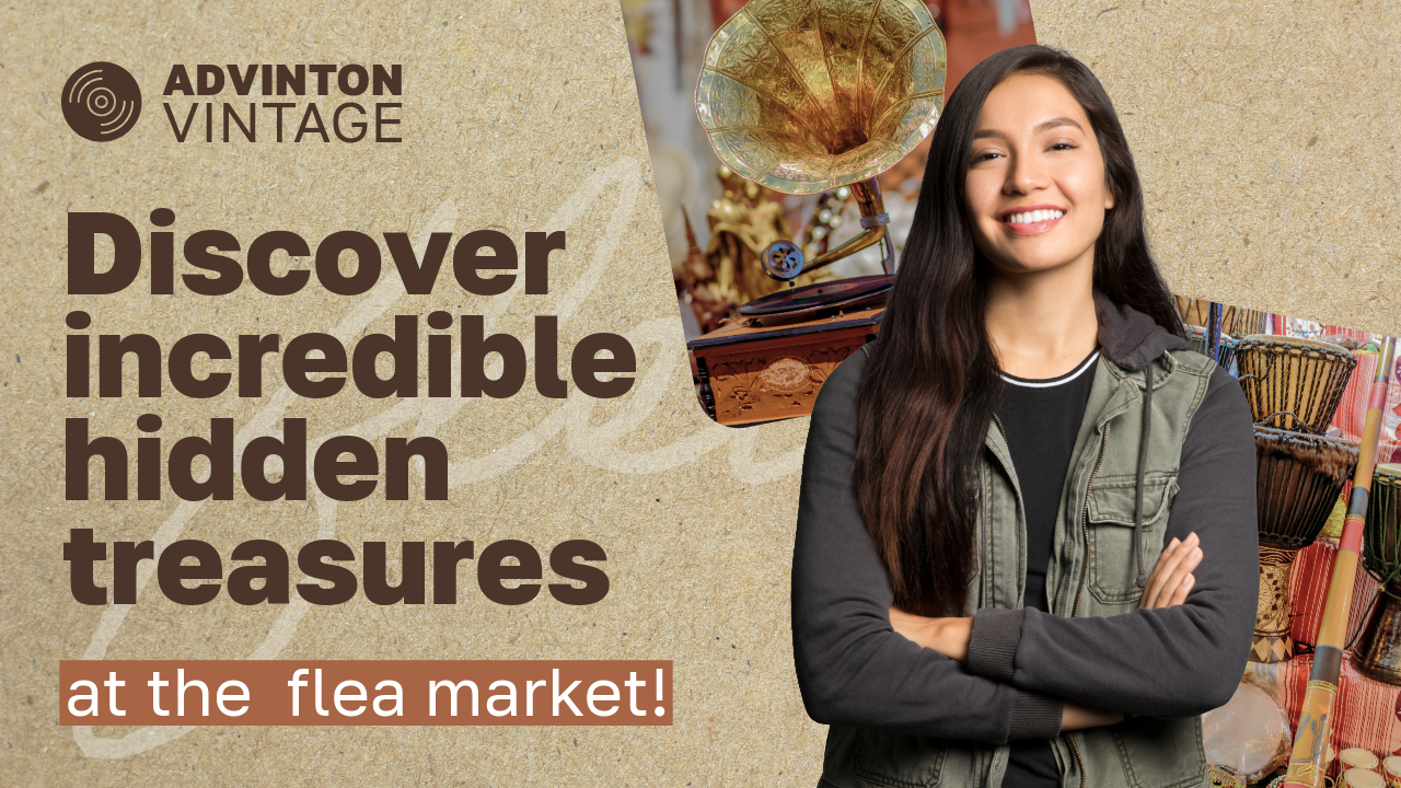 Brown and Cream Retail Flea Markets Youtube Thumbnail